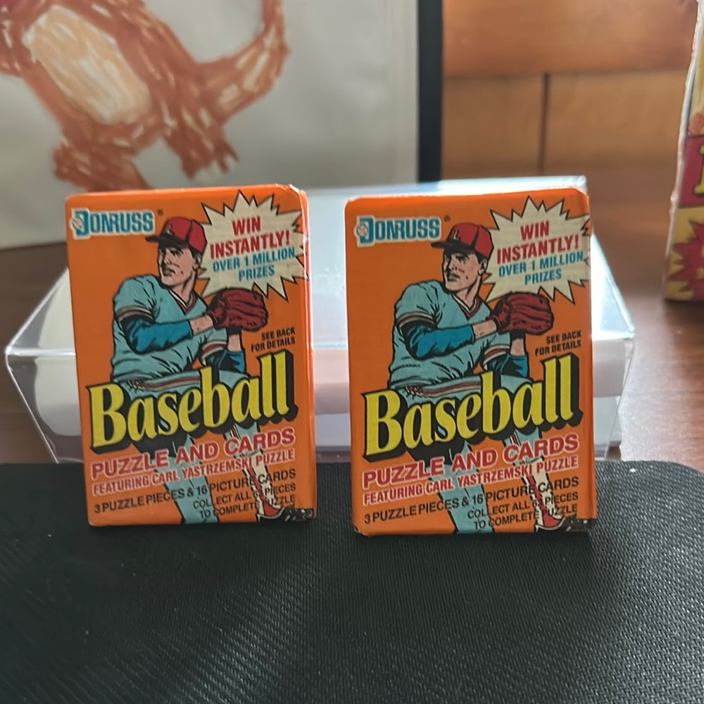 Donruss Baseball Puzzle and Cards